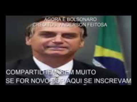 Agora é Bolsonaro! (paródia "ninguém é ferro" )
