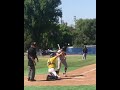 2nd double off right field wall vs College of the Canyons