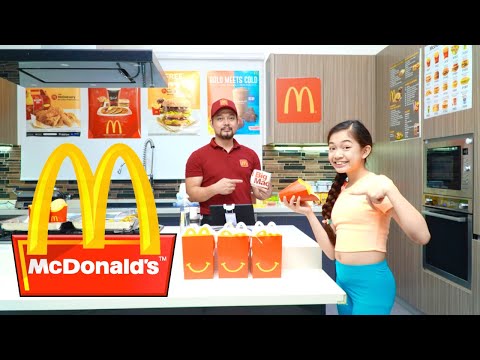 We Opened our own McDONALD'S at HOME | Kaycee & Rachel