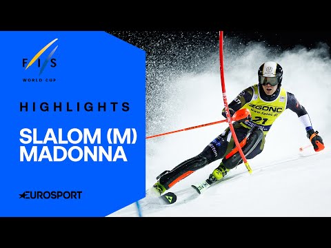 Hundertstel-Duell beim Nachtslalom | Highlights deutsch | Madonna di Campiglio | Ski Alpin
