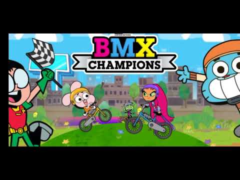 I found a glitch in Cartoon Network BMX Champions.