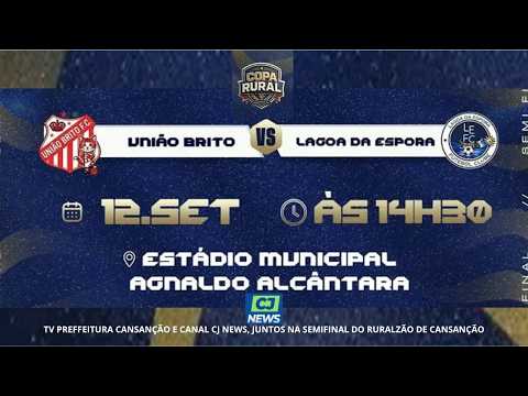 LAGOA DA ESPORA X UNIÃO BRITO | 2º JOGO SEMIFINAL DA COPA RURAL 2026