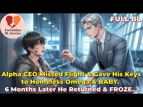 Alpha CEO Missed Flight & Gave His Keys to Homeless Omega & BABY. 6 Months Later He Returned & FROZE