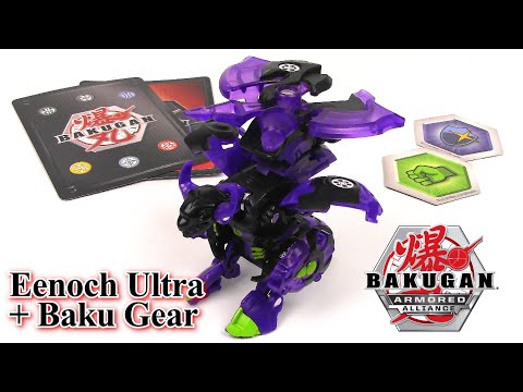 DARKUS EENOCH ULTRA + BAKUGEAR Unboxing & Review! Bakugan Armored Alliance