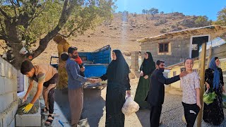 Download lagu 🖤🫂Amir's Family Hosts Guests on the Second Day of Mourning &Qadir builds stairs mp3