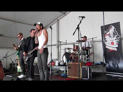 The Dynamite Blues Band 26-8-2017 Museumplein Veendam (2)