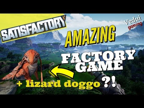 Satisfactory | 🏭 First Look - Manufacturing on Steroids! @Vedui42 | Let's Play Ep. 01 ✔️
