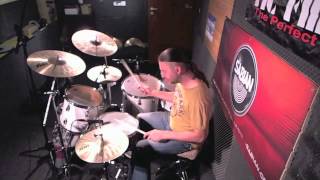 Grzegorz Krawczyk - Single Paradiddle used in a Simple Groove - slow, medium, fast
