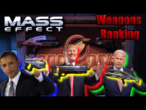 Obama, Trump, and Biden Rank Mass Effect 3 Weapons
