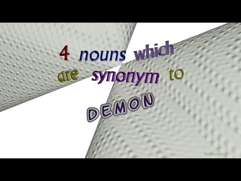 Demonic Synonym