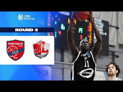 Panionios Athens vs Cosea JL Bourg-en-Bresse | Round 3 | EuroCup Basketball 2025/26