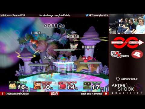 IaB33 PM - Awestin and Oracle vs Luck and Hamyojo - Losers Finals