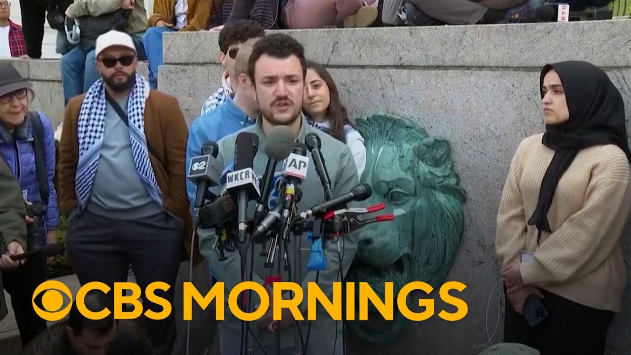 Former Columbia University student, who led pro-Palestinian protests, remains detained