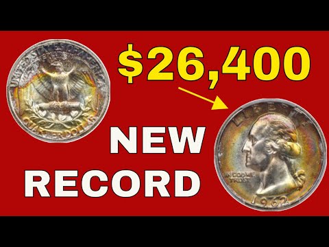 $26,400 for a quarter! Valuable quarters to look for! 1962 quarters worth money!!