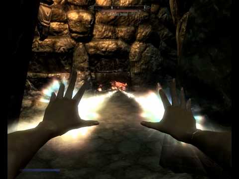Rakah:Skyrim light ray spell mod