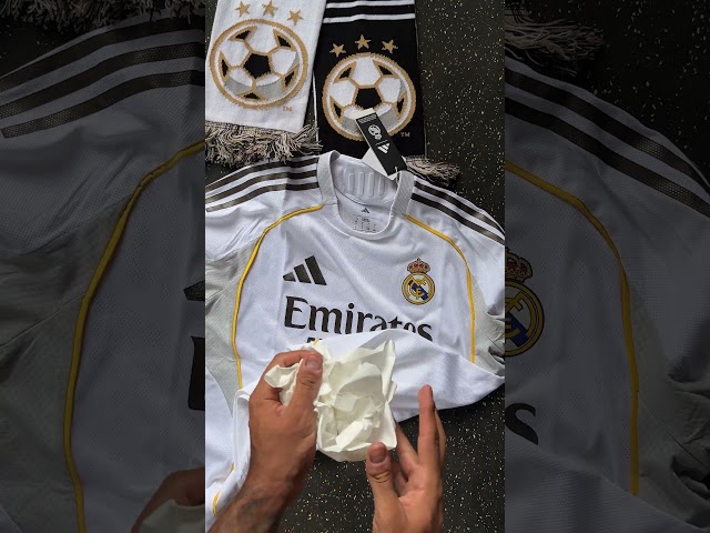 Vídeo relacionado con Real Madrid Camiseta Adulto 1a equipación 25-26 - Réplica Oficial Bellingham - Talla M