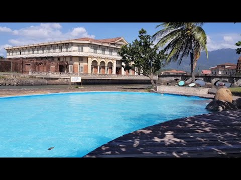 The Pool at Las Casas Filipinas de Acuzar|Don't missed it!|So cold! Lets swim!