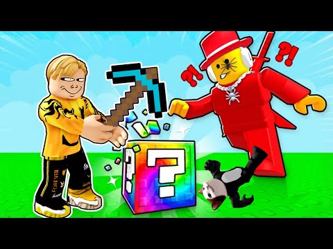 تحدينا سامي صاحب ماب السرقة 💥 كسرنا كل بلوكات الحظ أنا وصديقى البسهة 😳🍀هل قدرنا💀💥