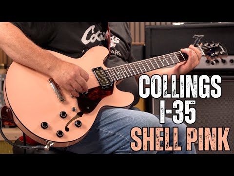 Collings I-35 LC Deluxe Shell Pink & Tortoise w/Throbak SLE-101+ image 24