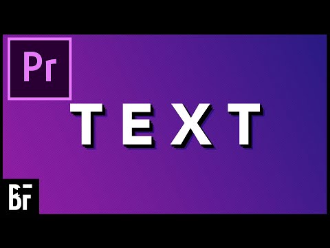 5 EASY Text Effects in Adobe Premiere Pro 2024
