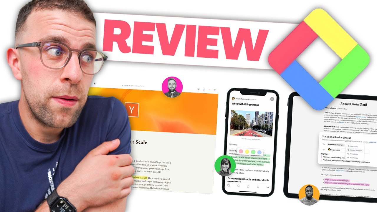 Glasp App Review: PKM Web Clipper