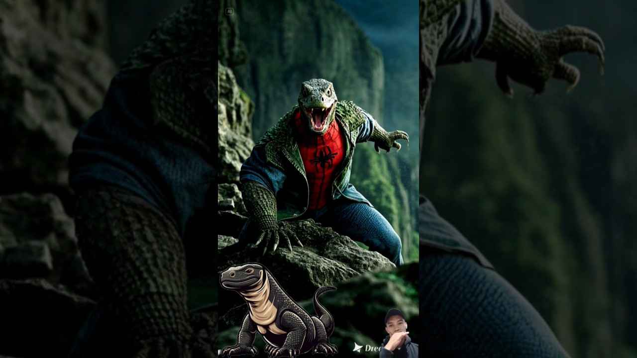 Spider-Man Comodo Dragon Evolution #avengers #art #spiderman #marvel #animation