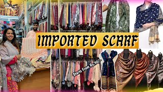 Imported Scarf in Mumbai | Scarf Styles | Scarf for Women | Street Shopping in Mumbai