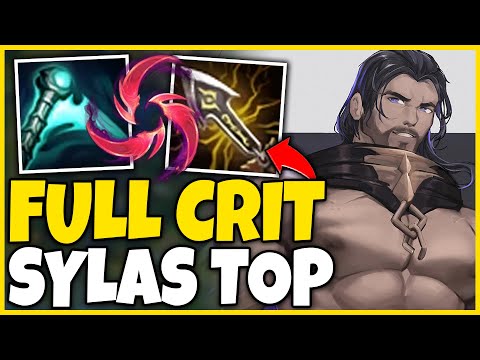 *NEW SYLAS BUFFS* NEW CRIT BUILD FOR SEASON 10 (OVERBUFFED) - League of Legends