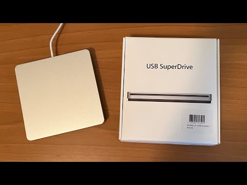 How to Use Apple's USB SuperDrive With a New Macbook