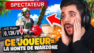 JE SPEC UN JOUEUR ARROGANT DE 0,13 K/D , VOUS ALLEZ LE DÉTESTER SUR WARZONE ...