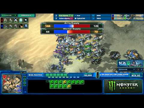 SC2L Week 3 - Axiom vs Acer G6