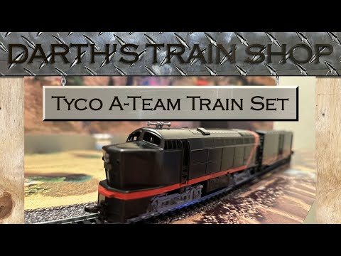 Darth's Train Shop - Tyco A-Team Train Set