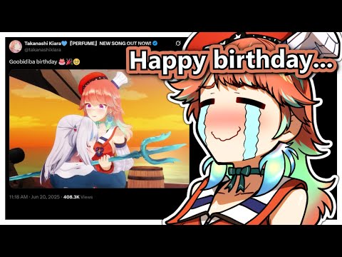 Kiara Celebrated Gura's Birthday A Few Days Ago... Kiara Celebrated Gura's Birthday A Few Days Ago...