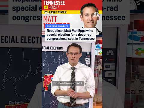 Republican Matt Van Epps wins special election for a deep-red congressional seat in Tennessee