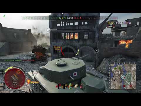 World of Tanks Console - O-Ho - Top Gun - Defender - 4K damage