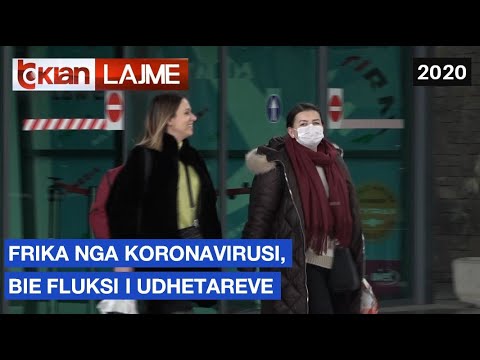 Frika nga koronavirus, bie fluksi i udhetareve