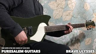 Video thumbnail for PureSalem Guitars Brave Ulysses with Sean Gibson of The Noise Reel by Sean Gibson