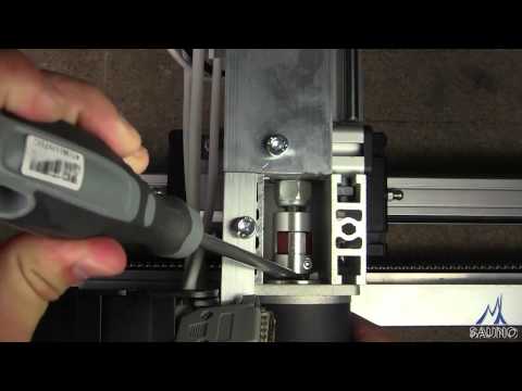 Замена двигателей приводов станка САУНО