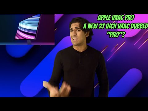 iMac "Pro" -  The Next Big "Pro" For The 27 Inch Mac?!