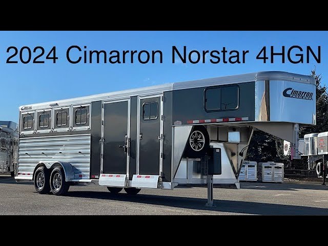 Preview image of 2024 Cimarron Norstar 4 Horse Gooseneck youtube video