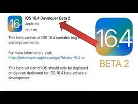 how to install iOS 16.4 beta 2 without computer