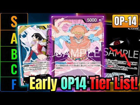 OP-14 will change the meta DRASTICALLY! Tier list + Leader discussion!