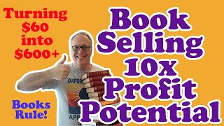Example of 10X Profit Potential on Books...How to Turn $60 into $600+ Reselling Books!