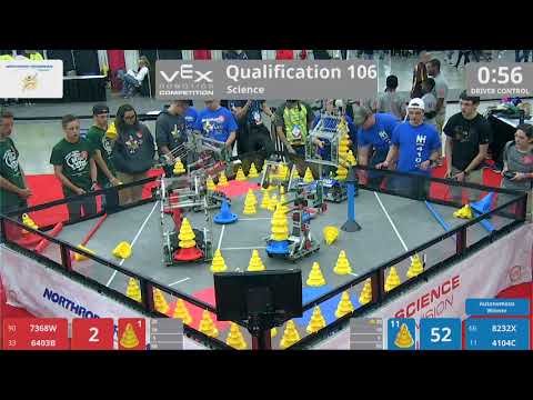 2018 VRC Sci Q106 - 7368W 6403B vs 8232X 4104C - 66 to 94