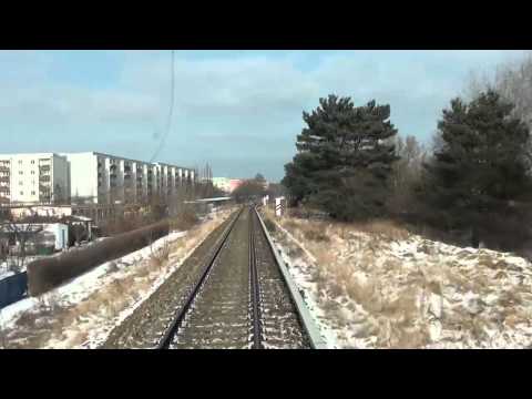 Führerstandsmitfahrt S-Bahn Berlin  Strausberg - Strausberg Nord,