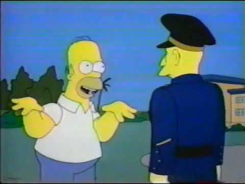 The Simpsons Fox Promo (1995): “Bart vs. Australia“ (S06E16) (10 second)