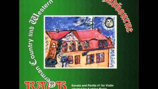 Eugene Chadbourne (banjo) - Sonate #1 (Adagio) by Bach