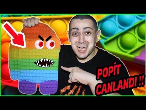 DEV AMONG US POP İT CANLANDI VE KONUŞTU ! (Şok Olacaksınız)