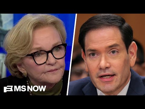 'What happened to you?': McCaskill reacts to former colleague Rubio's testimony