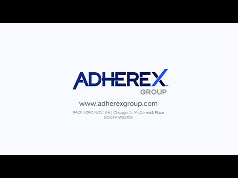 Visit Adherex Group at Pack Expo 2024 Booth #W-25109!